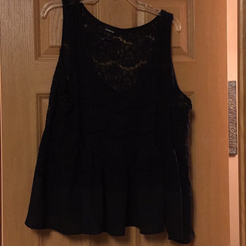 Torrid Lace and Chiffon Babydoll